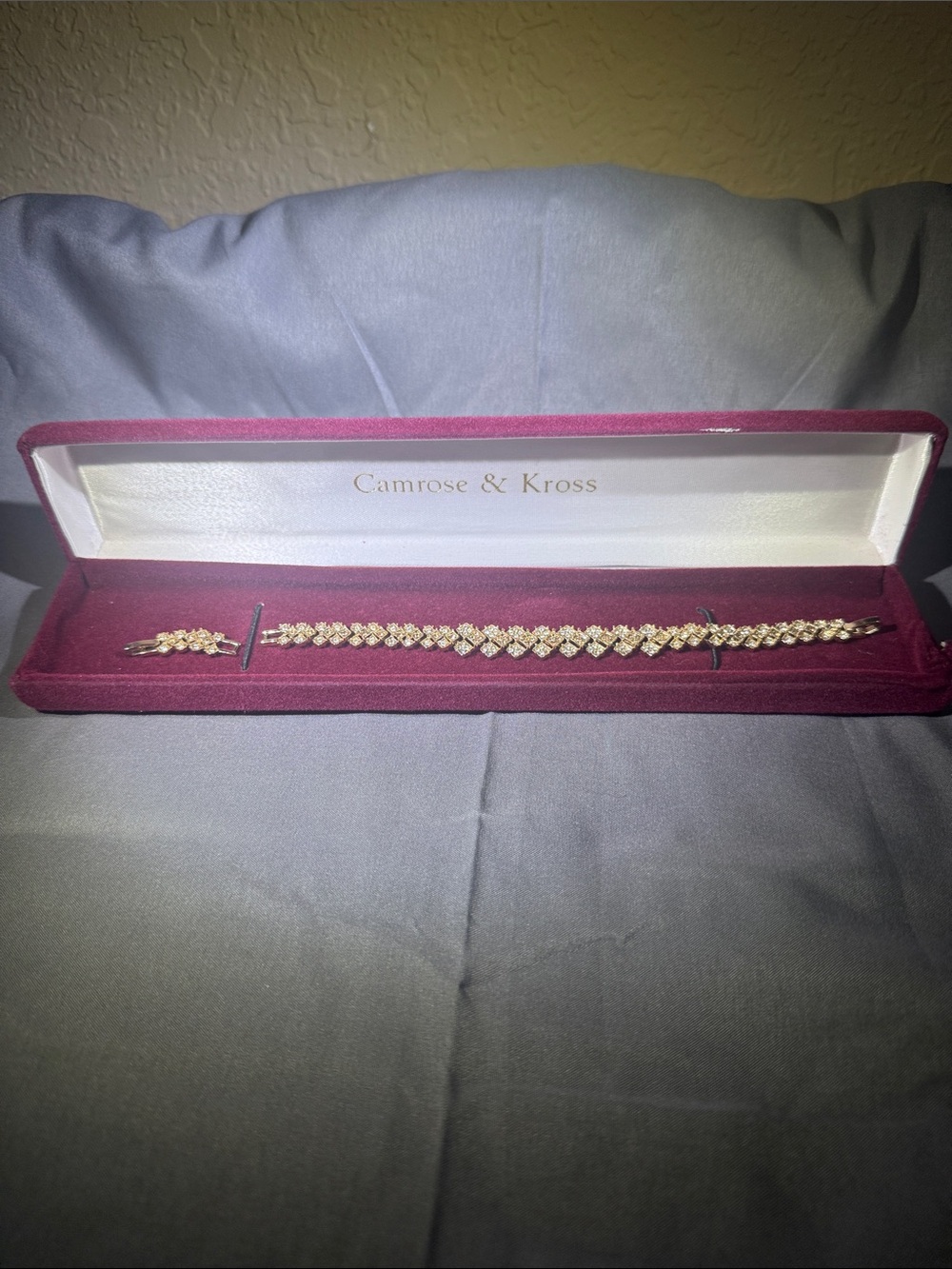 Camrose & Kross Gold Crystal Link Bracelet - Gold